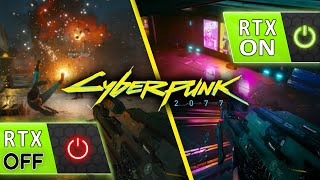 Cyberpunk 2077 Ray Tracing | RTX ON vs OFF | Graphics Comparison | 4K 60 FPS | RTX 3090 Gameplay