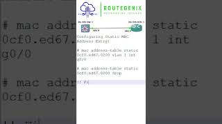 NanoBytes by Route Genix | Configuring Static MAC Address Entry