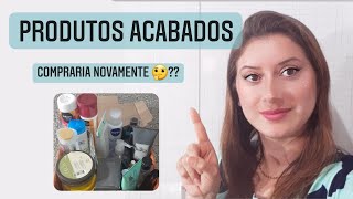 PRODUTOS ACABADOS dos Últimos Meses