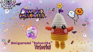 🌺CornCandy "Dulcecito" Halloween Amigurumi Llavero Tutoríal Paso a Paso