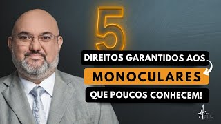 5 DIREITOS QUE OS MONOCULARES DESCONHECEM - #pcd #monocular