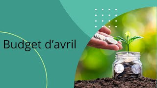 Budget d'avril