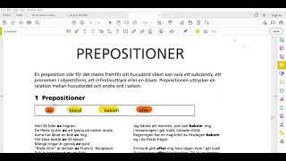 prepositioner av,bland,bakom,efter