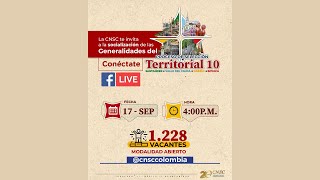 #Live Generalidades #ProcesoSelecciónCNSC Territorial 10