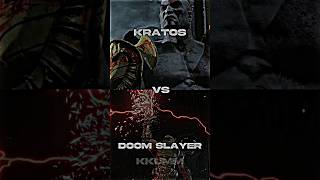 Kratos(Gow3) VS Doom Slayer(DOOM Eternal) #shorts