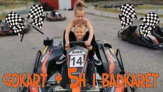 GOKART OCH 5H I BADKARET | VLOGG