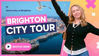 Brighton City Tour 2024 – American student takes you on a tour of the city!