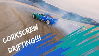 Chevy C6 Formula Drift Car Takes on the Corkscrew