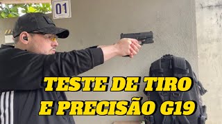 Teste de tiro e precisão depois do reparo! Glock19