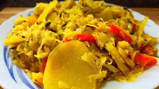 Cabbage Aloo Capsicum ka Bagara Salan bahot hi tasty aur mazedaar, ek baar zarur try karein