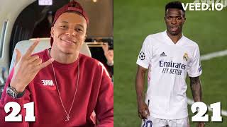 Vinícius Jr VS Kylian Mbappé Transformation video  2023 | From 01 To Now |