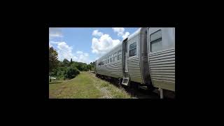 Silver Bullet Railmotors RM 2017 RM 2023 At Gympie. #shorts #railfan #australiantrains #railmotors