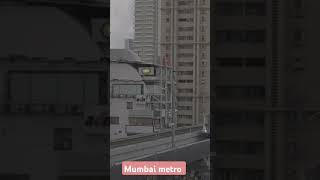 Mumbai metro.                                        #oshiwara#metro#mmrda#viralvideo#shortvideo