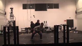 motor + mocap test video (2011)