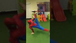 Spiderman breakdancing #shorts