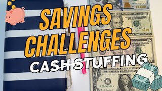 CASH STUFFING MY SAVINGS CHALLENGES | SAVING MONEY