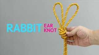 How to Tie Rabbit Ear Knot｜Reinforced Double Set of 8 Knot