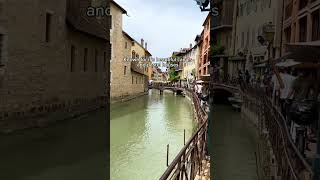 The French Venice of the Alps #shorts #france #annecy