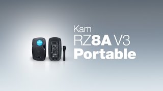 QuickLook at the Kam RZ8A V3 Portable - active speaker with wireless mic system