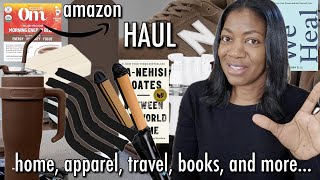 AMAZON FAVORITES HAUL | home, haircare, travel essentials, books, and more…