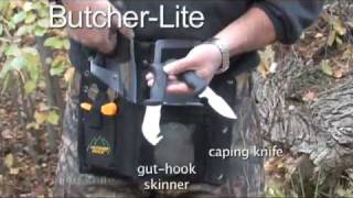 Butcher Kits and Game Processing DVD's by Outdoor Edge Knives