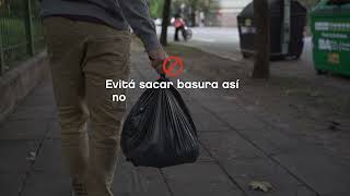 No sacar la basura durante las fiestas