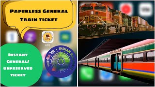 Book General Or Platform Railway Ticket Online 🫡and Save your time