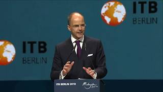 ITB Berlin 2019: Opening Show - Messe Berlin, CEO, Dr. Göke