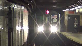 MTA Subways - Alstom R160A-1 #8540 on the (M) arriving into 145th Street