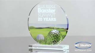 Golf Course Glass Award GL173 GL174 GL175