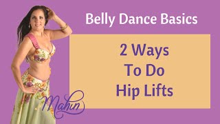 ⭐How to Belly Dance : Basics for Beginners: 2 Hip Lifts ⭐