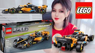 🧡LEGO Speed Champions McLaren Formula 1 Race Car (76919) Speed Build | Abbi Happy, the LEGO Frenetic