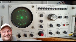 Tektronix Type 526 Vectorscope 1966 composite video test restore teardown