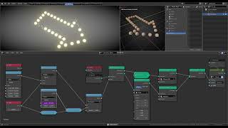 Blender "fields" branch: Light Bulb Arrow