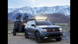 Volkswagen Atlas Basecamp Concept  - Driving and exterior design