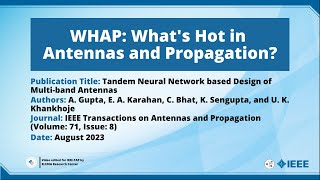 Tandem Neural Network Based Design of Multiband Antennas