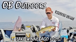 Walleye Fishing Lake Winnebago - Episode 2.5 "One-Lining a Limit"