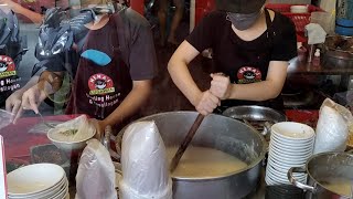 Filipino Porridge | LUGAW | Famous Nena's Lugawan in Navotas