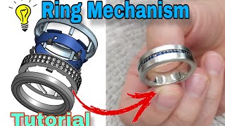 mechanism ring tutorial, How to make unique ring, jewellery tutorial