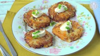 Bubble and squeak cakes