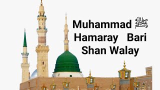 Muhammad Hamaray Bari Shan Walaymuhammad humare badi shaan wale