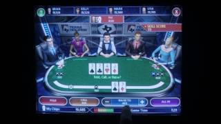 Megatouch Texas Hold Em 4 Arcade Game Gameplay