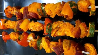 Monkfish Kebabs