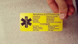 Carbon Monoxide Tags