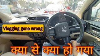 Vlogging gone wrong || raw uncensored footage || Accident video @URBANDRIVER