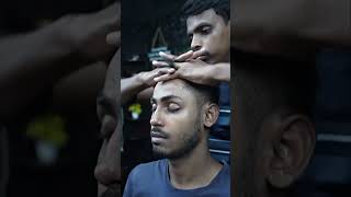 Strong ASMR Head Massage With Neck Cracking #shorts