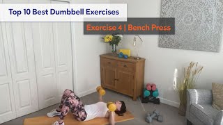 Top 10 Best Dumbbell Exercises | Exercise 4 Bench Press