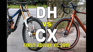 Gravel bike and Downhill Bike on Cross Country XC RACE (PART 1)