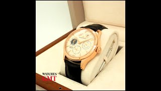 JAEGER LE-COULTRE MASTER 8 DAYS PERPTUAL GOLD - WATCHESGMT