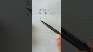 factorización trinomio de forma x²+bx+c #profedouglas #matematika #ingenieria #maths #algebra #jesus